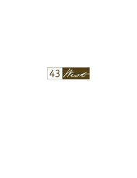 43 WEST logo