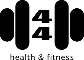 44 HEALTH & FITNESS logo