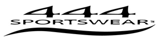 444 SPORTSWEAR logo