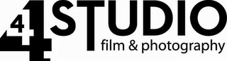 444 STUDIO FILM & PHOTOGRAPHY logo