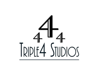 444 TRIPLE4 STUDIOS logo