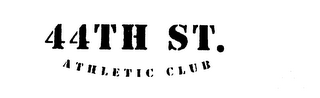 44TH ST. ATHLETIC CLUB logo