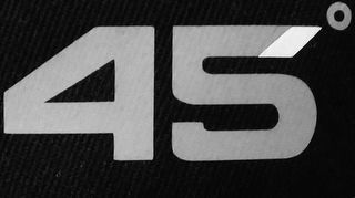 45° logo