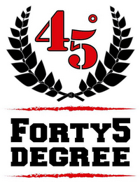 45° FORTY5 DEGREE logo