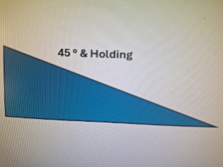 45 ° & HOLDING logo