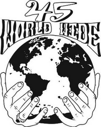 45 WORLD WIDE logo