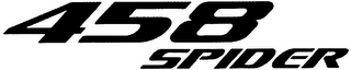 458 SPIDER logo