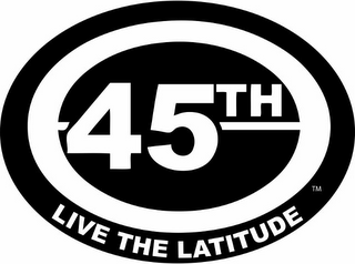 45TH LIVE THE LATITUDE logo