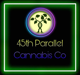 45TH PARALLEL CANNABIS CO logo