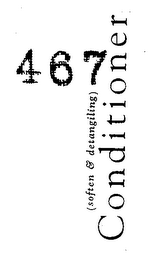 467 CONDITIONER (SOFTEN & DETANGILING) logo
