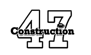 47 CONSTRUCTION logo