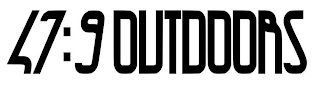 47:9 OUTDOORS logo