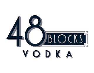 48 BLOCKS VODKA logo