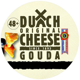 48+ DUTCH ORIGINAL CHEESE SINCE 1895 GOUDA logo