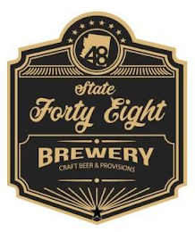 48 STATE FORTY EIGHT BREWERY CRAFT BEER & PROVISIONS logo