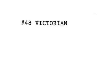 `#48 VICTORIAN logo