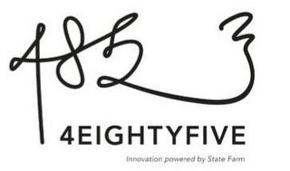 485 4EIGHTYFIVE INNOVATION POWERED BY STATE FARM logo
