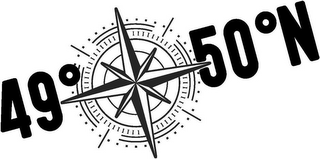 49° 50° N logo