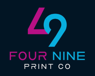 49 FOUR NINE PRINT CO logo