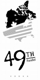 49TH PARALLEL VODKA logo