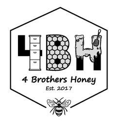 4BH 4 BROTHERS HONEY EST. 2017 logo
