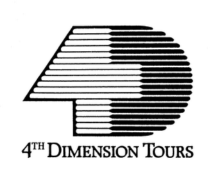 4D 4TH DIMENSION TOURS logo