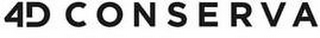 4D CONSERVA logo