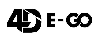 4D E-GO logo