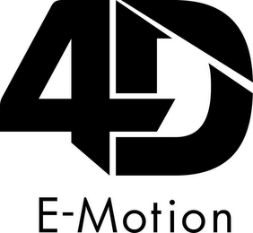4D E-MOTION logo