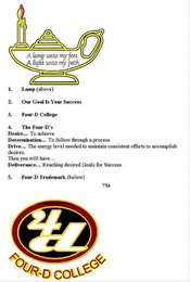 4D FOUR-D COLLEGE logo