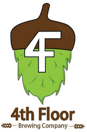 4F 4TH FLOOR BREWING COMPANY logo