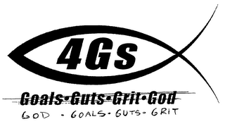 4GS GOD GOALS GUTS GRIT logo