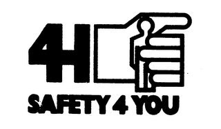 4H SAFETY 4 YOU logo