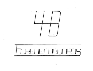 4HB FOREHEADBOARDS logo