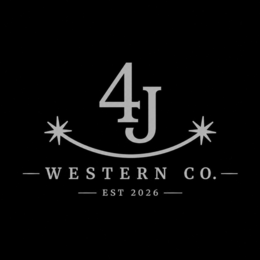 4J WESTERN CO. EST 2026 logo