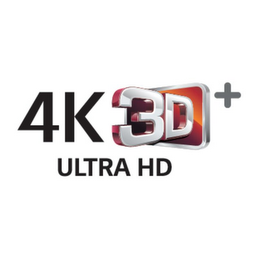 4K 3D + ULTRA HD logo