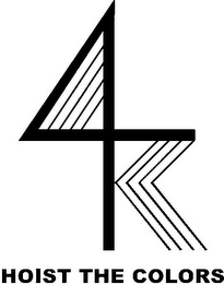 4K HOIST THE COLORS logo