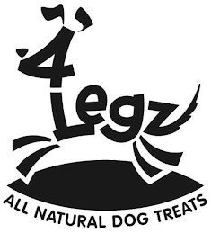 4LEGZ ALL NATURAL DOG TREATS logo