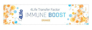 4LIFE 4LIFE TRANSFER FACTOR IMMUNE BOOST ORANGE logo