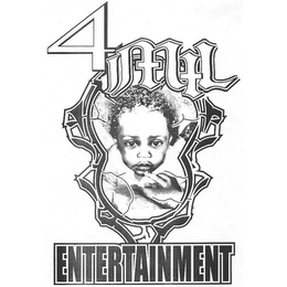 4MIL ENTERTAINMENT logo