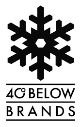 4Oº BELOW BRANDS logo