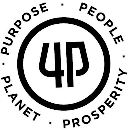 4P • PEOPLE • PURPOSE • PROSPERITY • PLANET logo