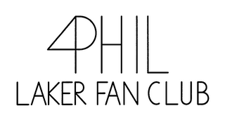 4PHIL LAKER FAN CLUB logo