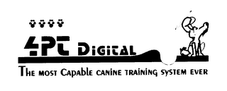 4PT DIGITAL THE MOST CAPABLE CANINE TRAINING SYSTEM EVER logo