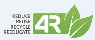 4R REDUCE REUSE RECYCLE REEDUCATE logo