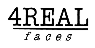 4REAL FACES logo