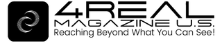 4REAL MAGAZINE U.S. REACHING BEYOND WHAT YOU CAN SEE! logo