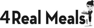 4REAL MEALS.COM logo