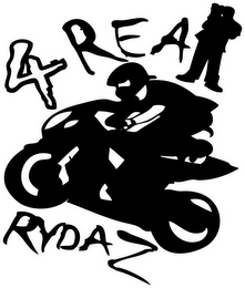 4REAL RYDAZ logo