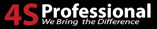 4S PROFESSIONAL WE BRING THE DIFFERENCE logo